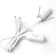 thumbnail image 2 of Cable For Salt Lamp With Switch - E14-1.8 M - Socket For Salt Lamp, White, 2 of 5