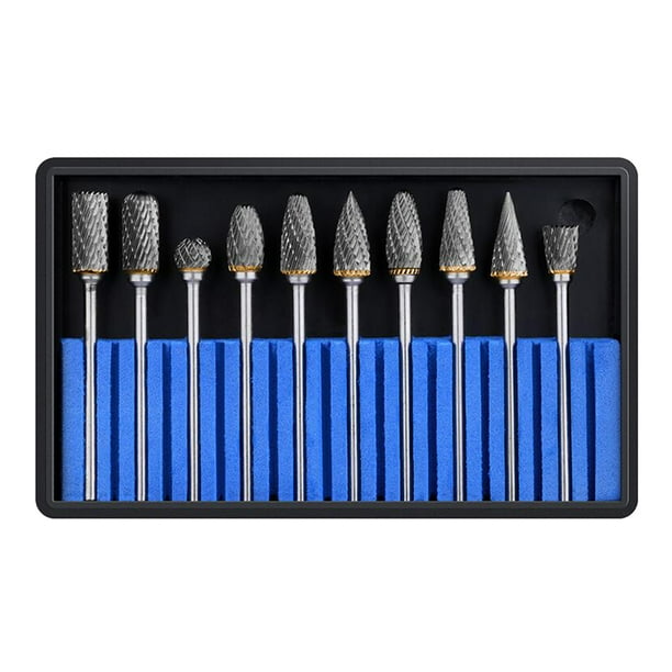 Brocas rotativas Yotijar de tungsteno de ranura doble para carpintería limas rotativas de carburo