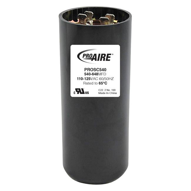 Perfect Aire PROSC540 Resin/Plastic ProAire 540-648 MFD Round Start Capacitor 842149028138