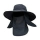 thumbnail image 5 of Gorra para el sol Shamjiam Sombrero de pesca Negro, 5 of 8