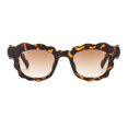 thumbnail image 2 of Gafas de sol COTIA con montura cuadrada de onda irregular con protección UV400, 2 of 6