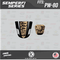 thumbnail image 4 of Kalair GFX Graphics Kit for Yamaha PW80 (1990-2008) Semperfi Series, 4 of 5