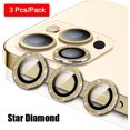 thumbnail image 1 of 3 uds funda de cámara de diamante para iPhone 14 11 13 Pro Max 12 Pro 14 Plus funda protectora de pantalla de lente para iPhone11 14Pro vidrio templado Tan Jianjun unisex, 1 of 2