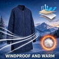 thumbnail image 6 of Women's Quilted Jacket Lightweight Zipper Fall Winter Coats Thermal Padded Puffer Jacket Loose Casual Outerwear with Pockets, 6 of 9