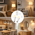 thumbnail image 6 of Mikhai 2 Pack Tri-color light bulbs LED Light Bulbs with Remote,rechargeable light bulbs, No App or Wi-Fi Required, Bulbs, 6 of 7