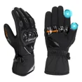 thumbnail image 2 of Guantes De Moto Para Invierno Impermeables Térmicos Y Táct Color Negro Talla Xl IRONRIDE Waterproof gloves, 2 of 8
