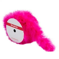 Simplicity Trim, Hot Pink 1 1/2 inch Feather Boa Trim Great for Apparel, Home Decorating, and Crafts, 2 Yards, 1 Each