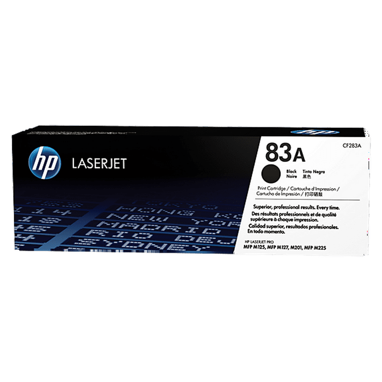 HP 83A, (CF283A) Black Original LaserJet Toner Cartridge HP 83A, (CF283A) Black Original LaserJet Toner Cartridge