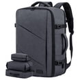 thumbnail image 1 of Mochila LOVEVOOK Travel 40L con puerto USB gris oscuro, 1 of 6