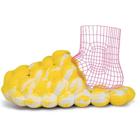 Bubble Slippers for Women  Fun Anti-Slip Spa Slippers for Men  Gym Slippers Shower Bedroom Slippers  Soft Pillow Stress Relief Slippers  Shower Shoes Bedroom House Gym Basketball Slipper Sandals