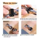 thumbnail image 4 of 2 Correa Para Samsung Galaxy Watch 7 6 4 5 Pro Nylon Un Clic, 4 of 7