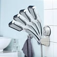 thumbnail image 2 of 128*65*70cm Ventouse Porte-Douche Réglable Solide Vide Ventouse Porte-Tête de Douche Porte-Douche à Main Porte-Douche Mural Porte-Tête de Douche Réutilisable en Acier Inoxydable, 2 of 4