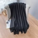 thumbnail image 1 of Bufanda con tacto de algodón, chal, bufandas y abrigos suaves y ligeros para hombres y mujeres, estilo ligero, suave y sólido para todas las estaciones(Negro puro)(180 * 85cm), 1 of 5