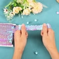 thumbnail image 3 of Unique Bargains 10 Yards Bande de Ruban à Sequins Élastiques 0.8 Pouce, Violet, 3 of 4