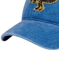 thumbnail image 7 of Gibobby Kids Boys Girls Baseball Cap Dinosaur Pattern Adjustable Breathable Toddler Sun Hat Infant Summer Outdoor Play Cap by Age 12 18 Months 1-4T(One Size,Blue), 7 of 7