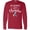 Red, variant on Inktastic No Mistakes, Just Miracles Down Syndrome Awareness Long Sleeve T-Shirt