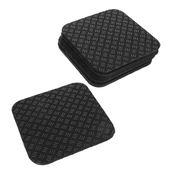 SOPOTUTU 6Pcs Heavy Duty Shock Absorbing Mats for Exercise Equipment Nonslip Noise Reduction Pads