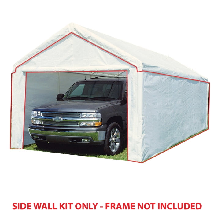 King Canopy  10 ft x 20 ft Carport  Canopy  Sidewall Kit  w 