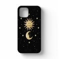 thumbnail image 5 of Tobelint Case for iPhone 12,Sun Moon Stars Pattern Case with Side Print,Slim Bumper Full Cover, 5 of 5