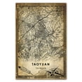 thumbnail image 3 of Taoyuan Vintage Map Prints Canvas, Taiwan Map Art Canvas, Canvas, Taoyuan Map City style vintage Canvas , Canvas Wall Art, Street Map Artwork Canvas, 3 of 6