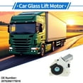 thumbnail image 3 of Motor de elevación de regulador de ventana eléctrica del lado del conductor delantero izquierdo de Unique Bargains para Scania L, P, G, R, S Series No. 2076266 2 pines, 3 of 7