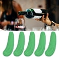 thumbnail image 4 of ESTINK 5Pcs Vin Bouchons Silicone Réutilisable Forme de Concombre Bouchon de Bouteille de Boisson, Bouchon de Bouteille de Concombre, 4 of 8