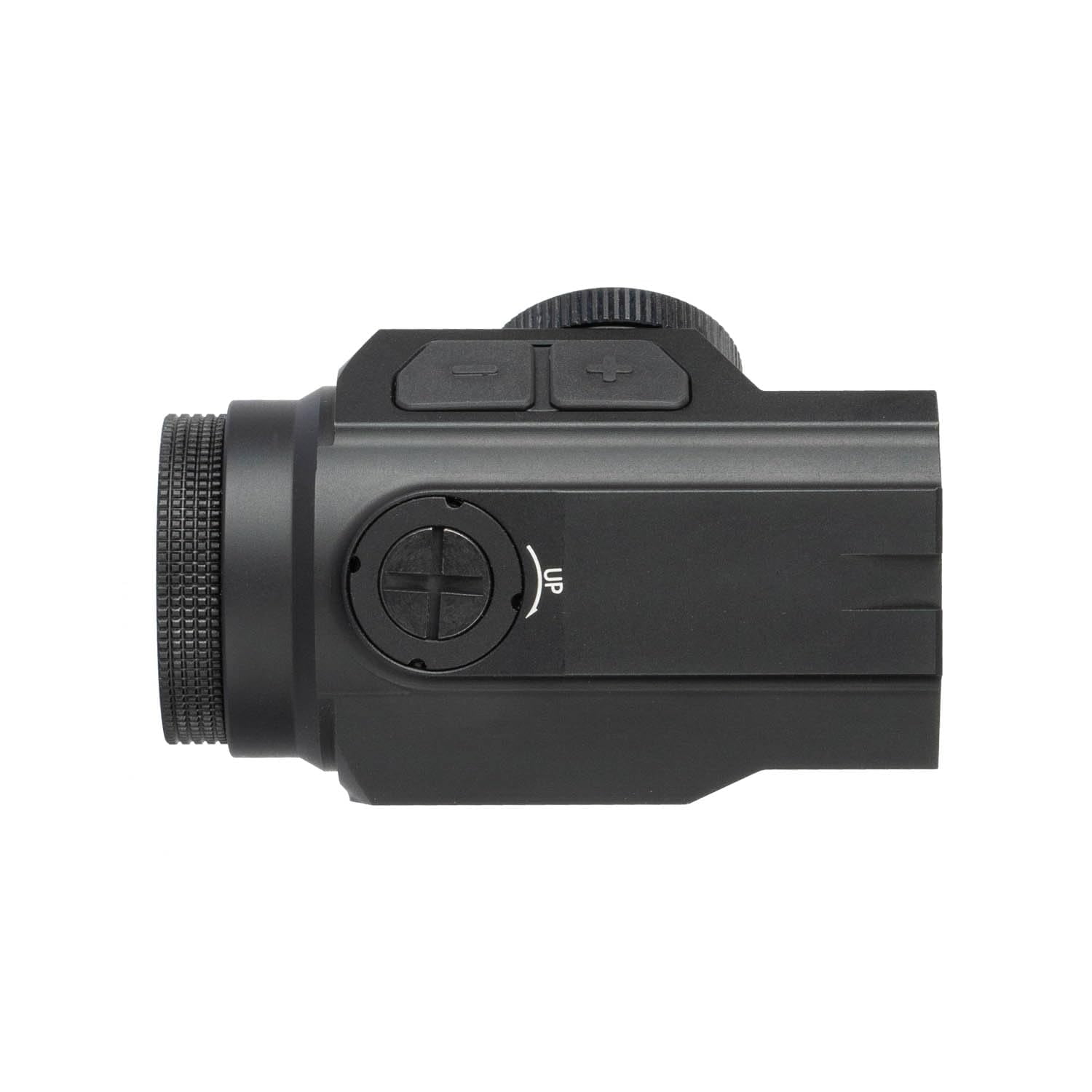Monstrum Ruckus (e) 3X Prism with Electronic Button Control and Shake Awake | Circle Dot Reticle