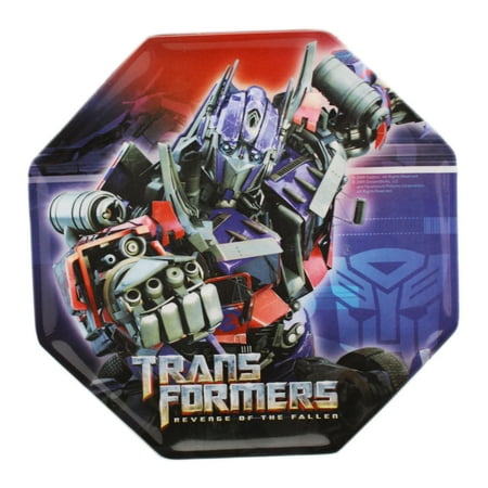 Transformers Revenge of the Fallen Octagonal Shaped Melamine Plate