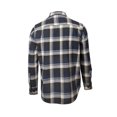 thumbnail image 3 of The American Outdoorsman Men's Midweight Long-Sleeve Flannel Shirt Western Plaid Button-Down (Rust, XL), 3 of 6