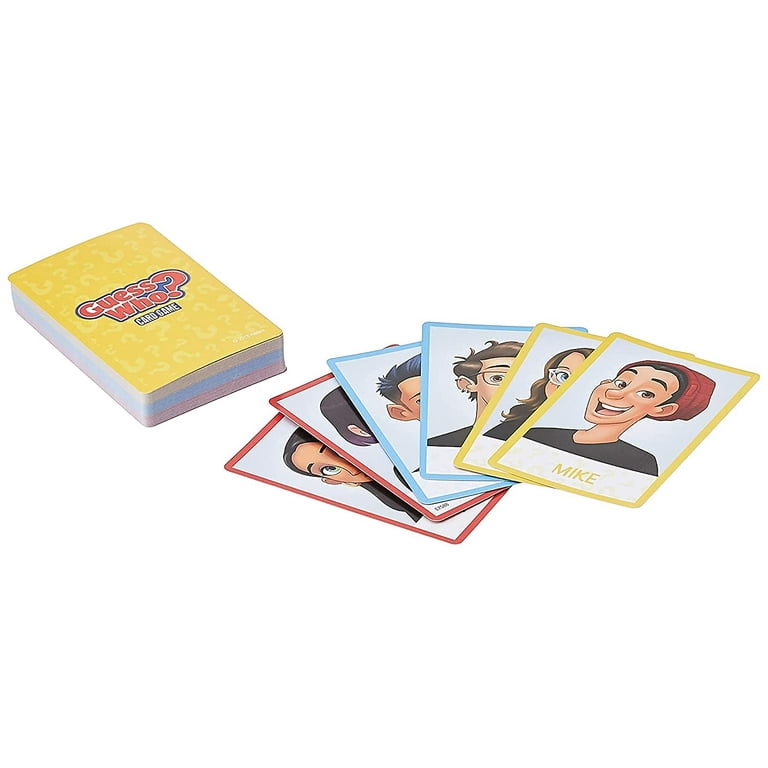Hasbro Classic Guess Who Card Game for Ages 5+, Multicolor