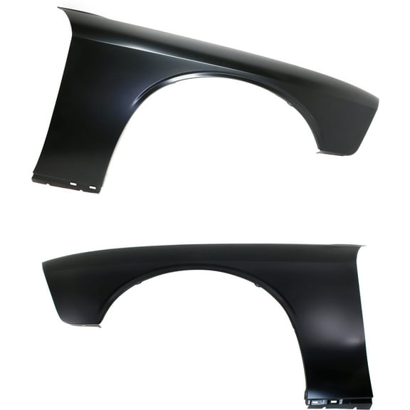 Garage-Pro Front Fender Set of 2 Compatible With 2008-2023 Dodge Challenger Primed, Steel Driver and Passenger Side CAPA
