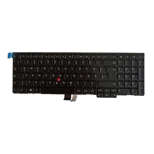 Nuevo de computadora portátil DE para W540 T540 T540p Edge E531 E540 series shamjiam Teclados de repuesto para portátiles