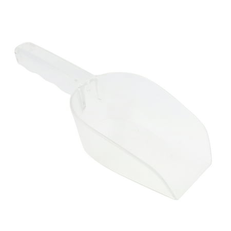 

Large Clear Acrylic Kitchen Scoop with Hanging-hole Buffet Ice Candy Shovel 26cm
