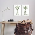 thumbnail image 2 of Eucalyptus Herbal Bouquet Arrangement Botanical & Floral Graphic Art Unframed Art Print Wall Art, Set of 2, 2 of 7