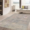 thumbnail image 2 of Pasargad Home Modern 12' x 15' Hand-Knotted Silk & Wool Area Rug in Light Gray, 2 of 5