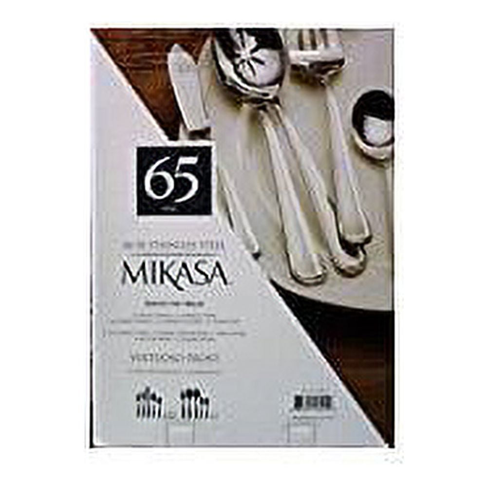Virtuoso Frost 65 Piece Flatware Set, Service for 12 – Mikasa