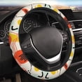 thumbnail image 5 of XMXT Abstract Fruit Doodle Steering Wheel Cover, Elastic Non-Slip Universal Fit Car Decor Accessories Protector for Auto SUV Trucks, 5 of 8