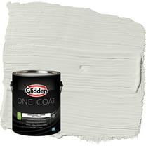 Glidden One Coat Anonymous / Green Flat Interior Paint with Primer, 1 Gallon