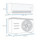 thumbnail image 4 of Mini Split Mabe Frío y Calor 12000 BTUs, 4 of 4