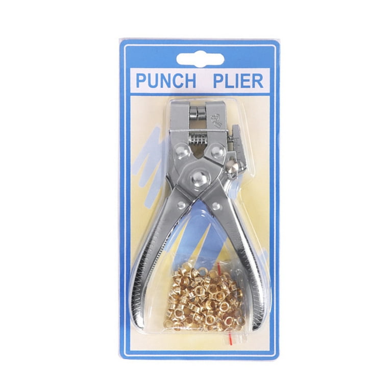 Eyelet Hole Puncher Leather Belt Hole Punch Plier Eyelet Tool +