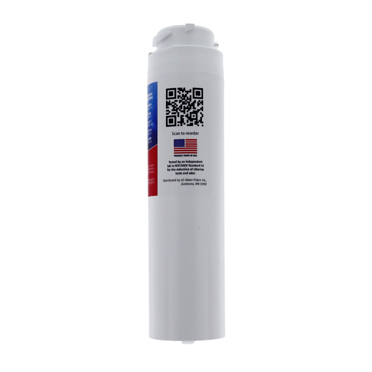 US Water Filters MSWF Refrigerator Water Filter 2-pk - Replacement for GE MSWF SmartWater 101820A, 101821B, MSWFDS, WF282, EFF-6022A, SGF-G23, AP3997949, USWF Fridge Filter