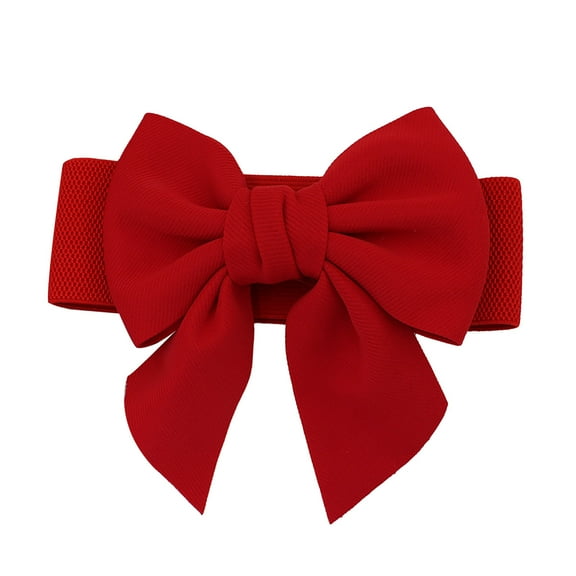 Fashion Belts for Women Flower Buckle Vintage Wide Elastic Waist Accessory for Daily Wear