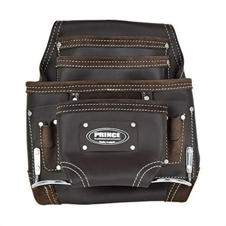 Prince P 2200 L 10 Pocket Oil Tanned Leather Nail And Tool Pouch Prince P 2200 L 10 Pocket Oil Tanned Leather Nail And Tool Pouch