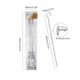 thumbnail image 4 of 10 pinchos para barbacoa, fácil de limpiar, accesorios para parrilla de barbacoa (38 cm) Ehuebsd Libre de BPA, 4 of 4