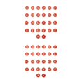 thumbnail image 2 of Dijes de letras iniciales Sonducket 26 piezas de aleación Rojo, 2 of 6