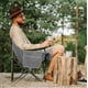 thumbnail image 2 of Sillas De Camping Playa Pesca Plegables Impermeables Set 4 Color Gris, 2 of 3