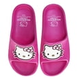 thumbnail image 5 of Hello Kitty Dual Sizes Girls Slides. (Little Kids Big Kids), Fuchsia, 4 5, 5 of 7
