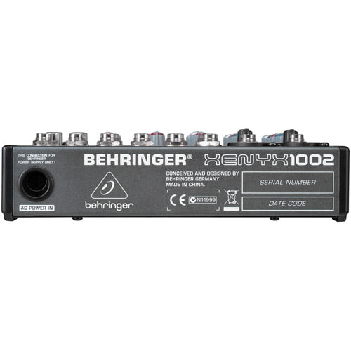 Landbrugs Grand ankel Behringer XENYX 1002 Audio Mixer - Walmart.com