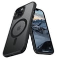 thumbnail image 7 of DOMAVER Magnetic iPhone 13 Case / iPhone 14 Case (6.1") - Slim Matte Translucent Cover | MagSafe Compatible | Shockproof Protective | Black, 7 of 7