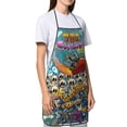 thumbnail image 3 of The Cuphead Show Adjustable Bib Apron, Waterdrop Resistant Aprons with 2 Pockets Cooking Kitchen Aprons for Women Men Chef, 3 of 8